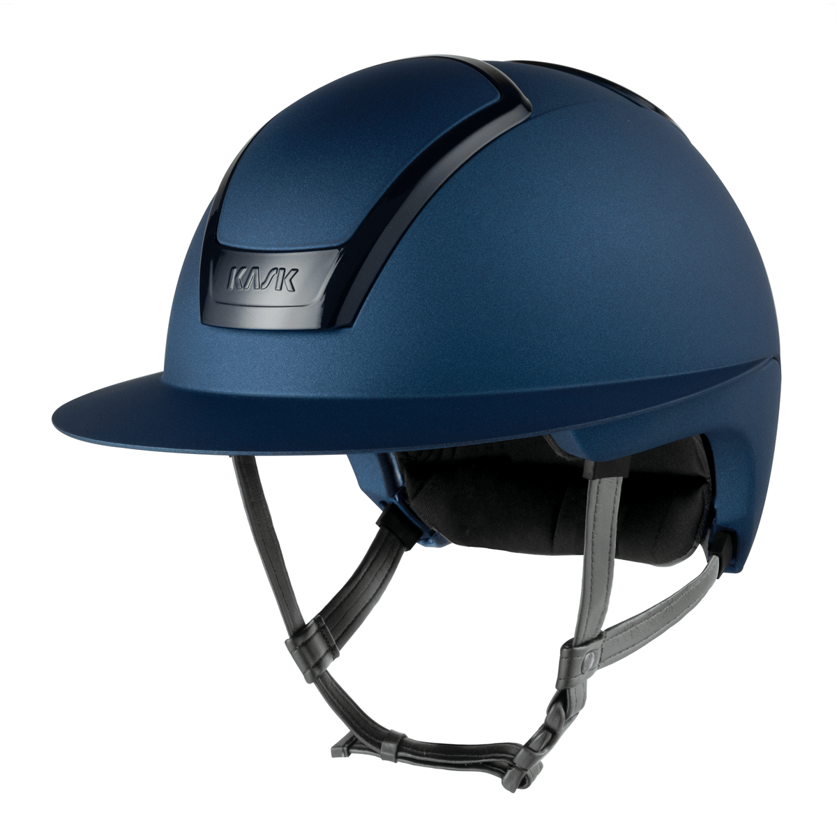 Kask Nemesi Wide Peak Metal Riding Hat - Nags Essentials
