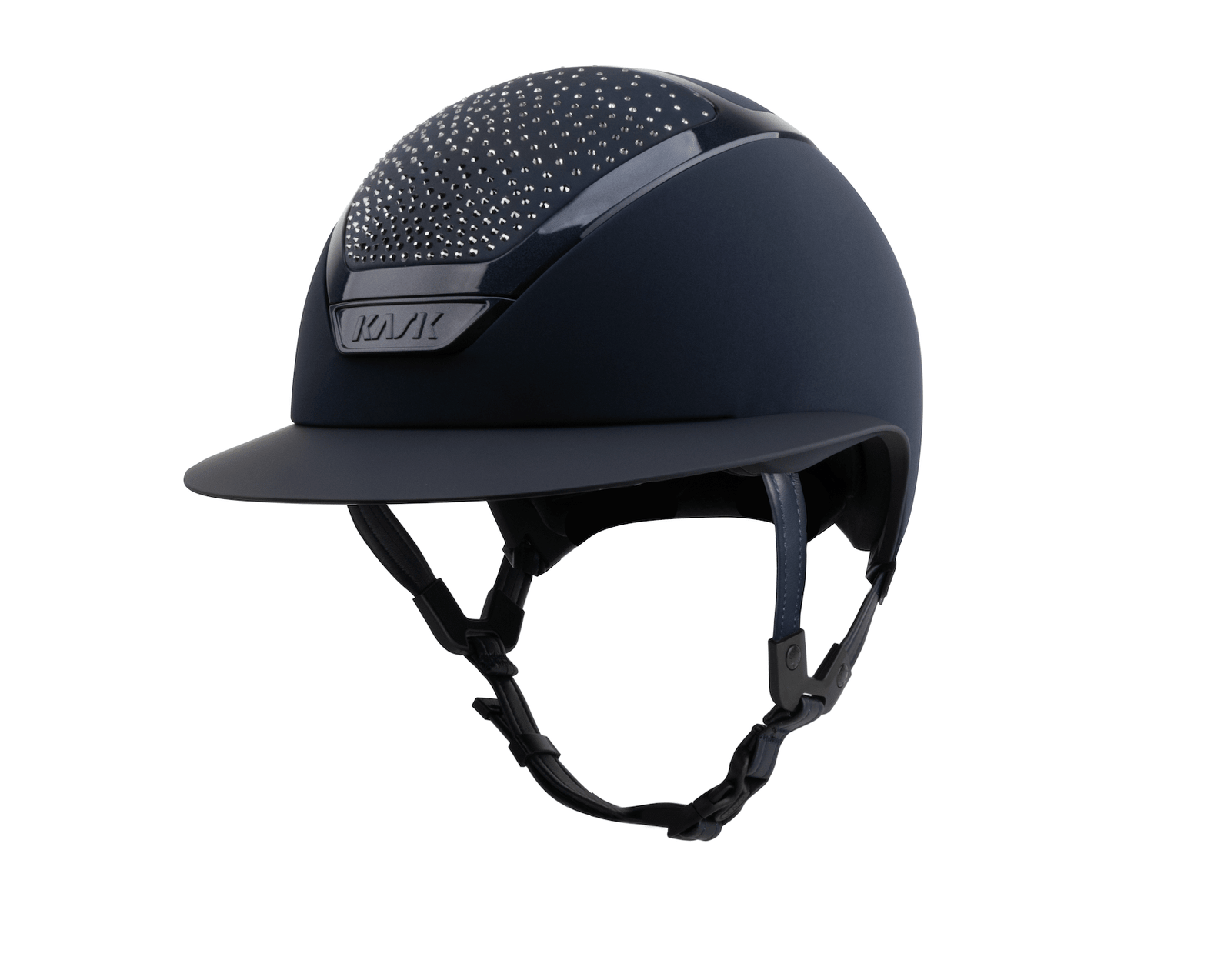 Kask Star Lady Swarovski Waterfence Chrome Riding Helmet - Nags Essentials