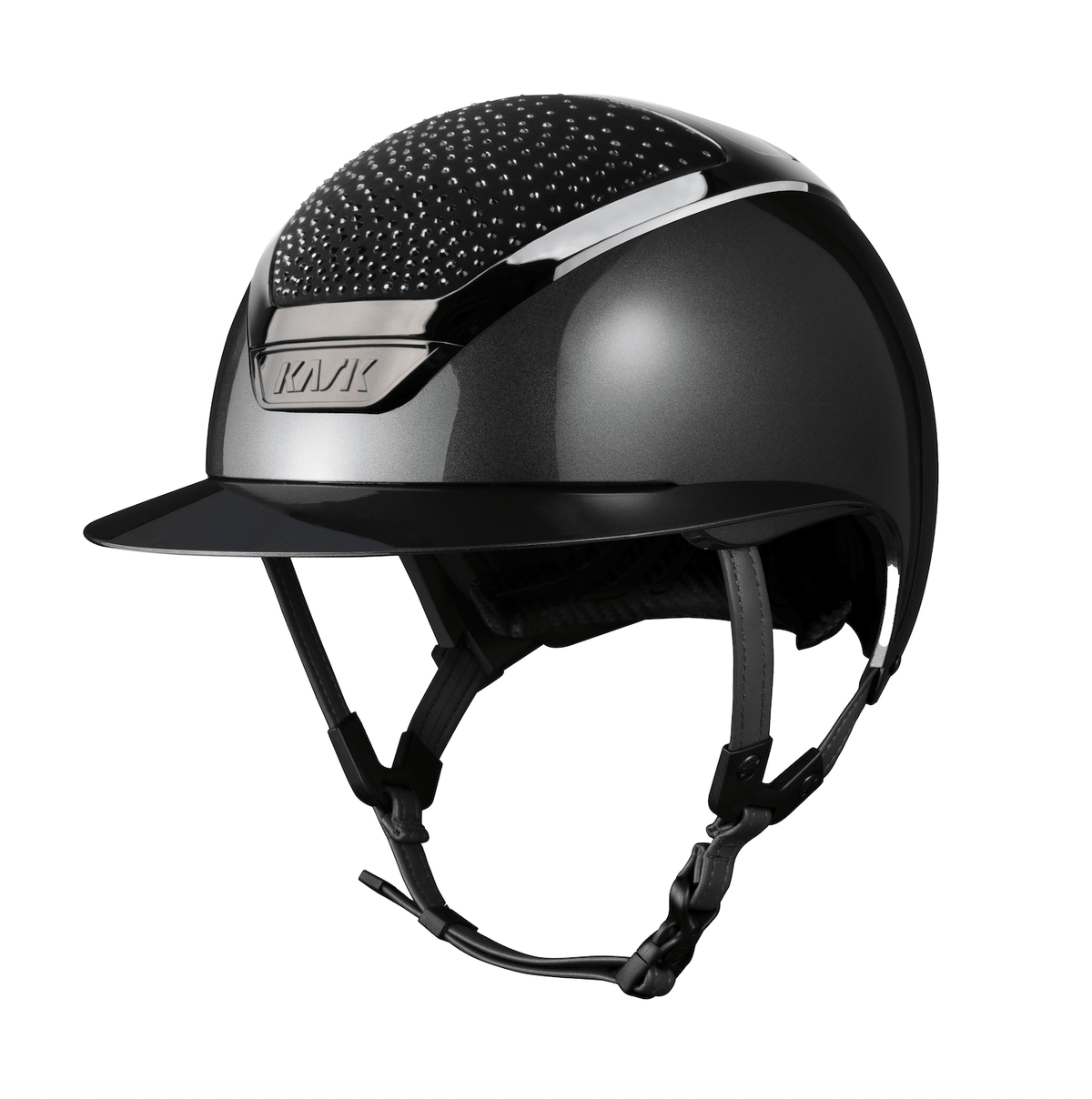 Kask Star Lady Swarovski Waterfence Shine Riding Helmet - Nags Essentials