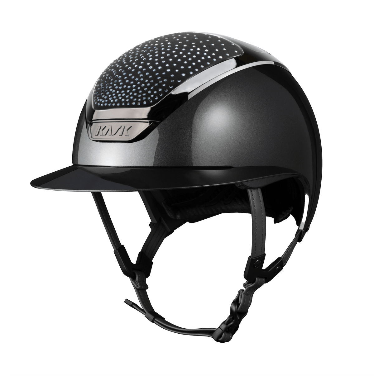 Kask Star Lady Swarovski Waterfence Shine Riding Helmet - Nags Essentials