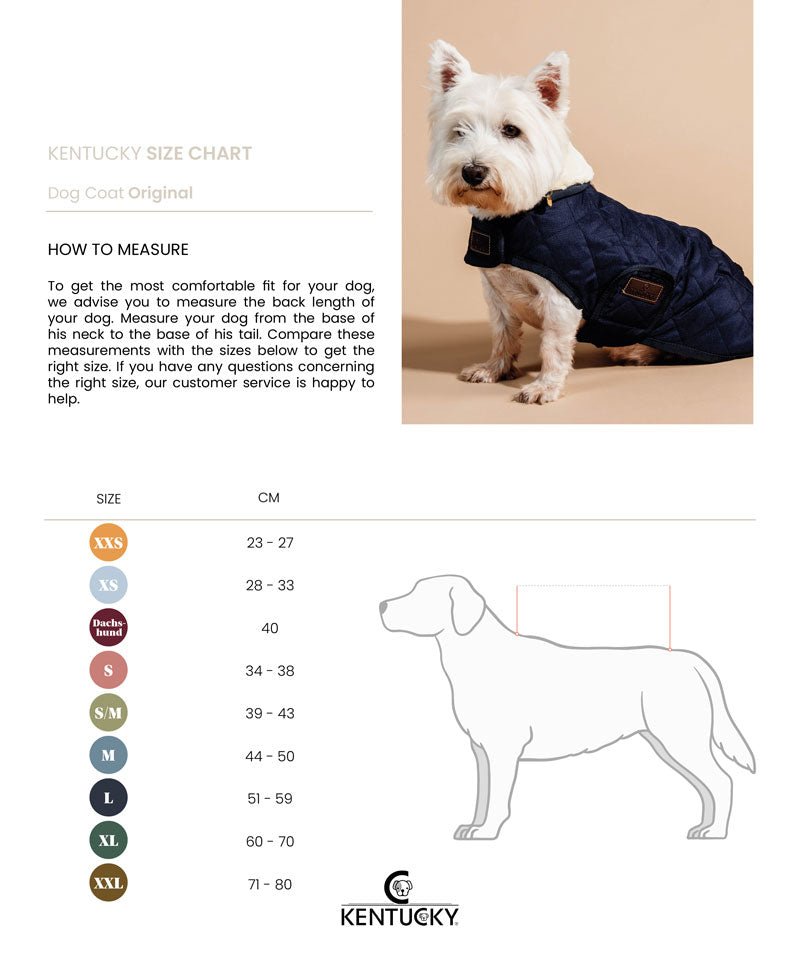 Kentucky Dog Coat - Nags Essentials