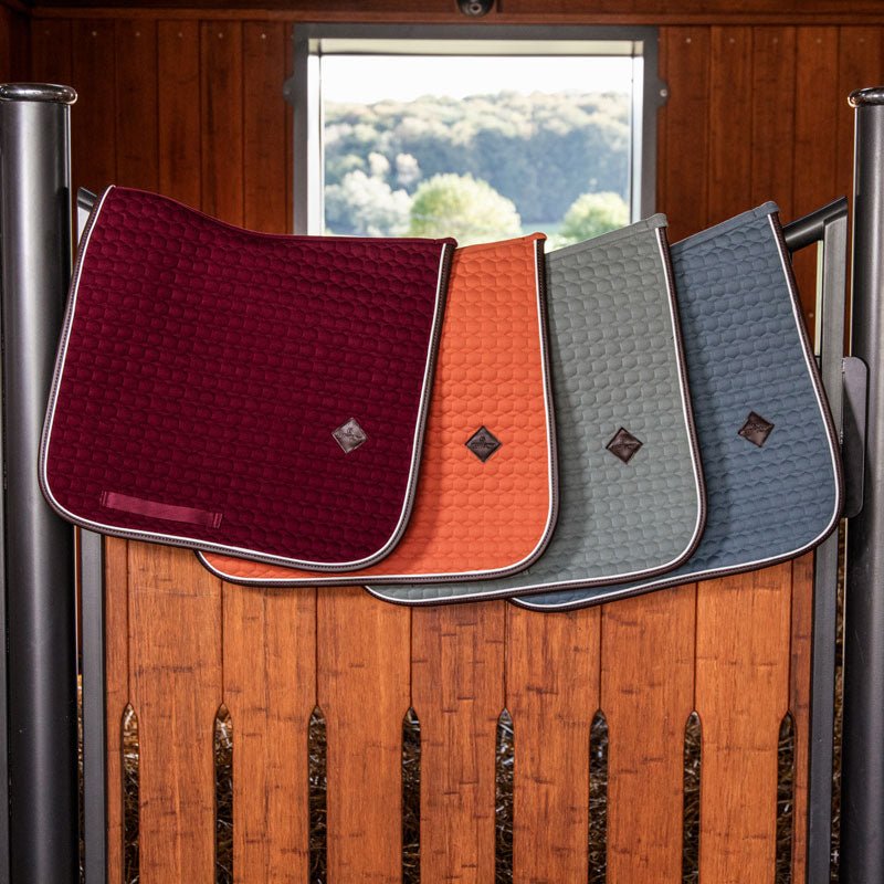 Kentucky Dressage Saddle Pad Classic Leather - Nags Essentials