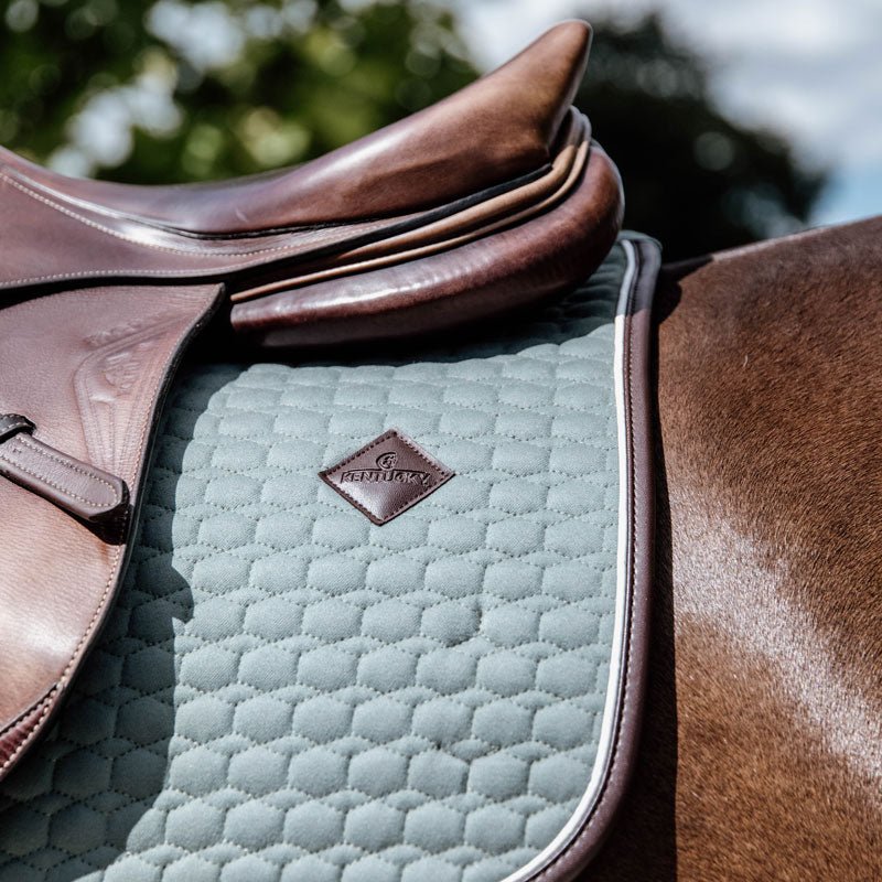 Kentucky Dressage Saddle Pad Classic Leather - Nags Essentials