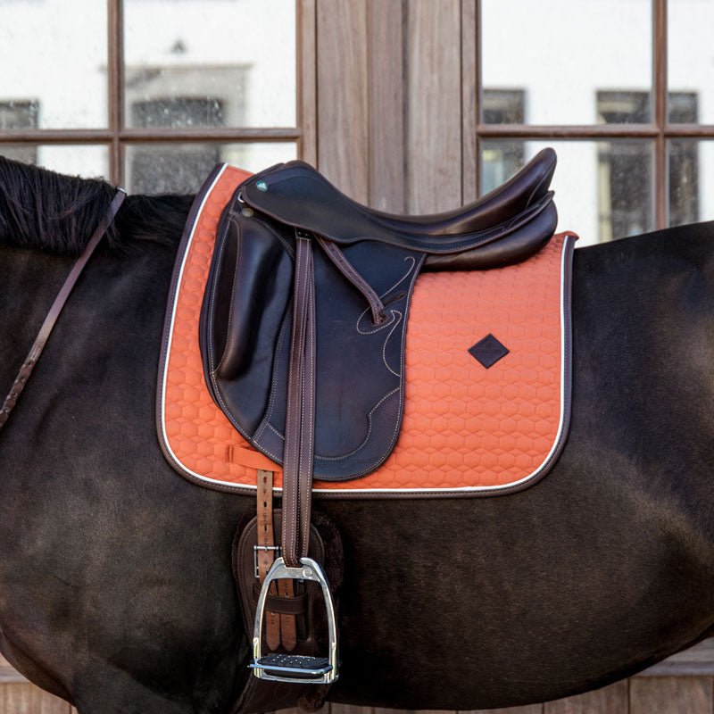 Kentucky Dressage Saddle Pad Classic Leather - Nags Essentials