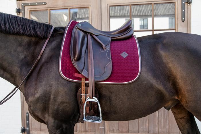 Kentucky Dressage Saddle Pad Classic Leather - Nags Essentials