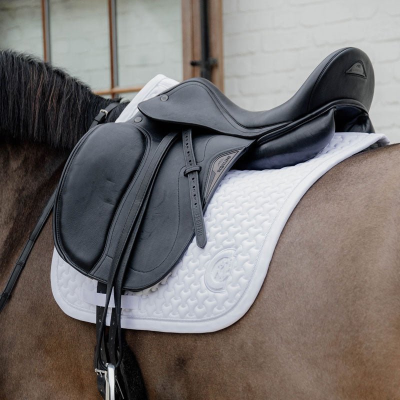 Kentucky Dressage Saddle Pad Plaited 3D Logo - Nags Essentials