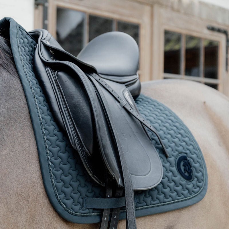 Kentucky Dressage Saddle Pad Plaited 3D Logo - Nags Essentials