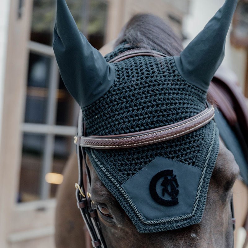 Kentucky Fly Veil Wellington 3D Logo - Nags Essentials
