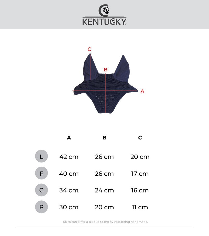 Kentucky Fly Veil Wellington 3D Logo Rope - Nags Essentials