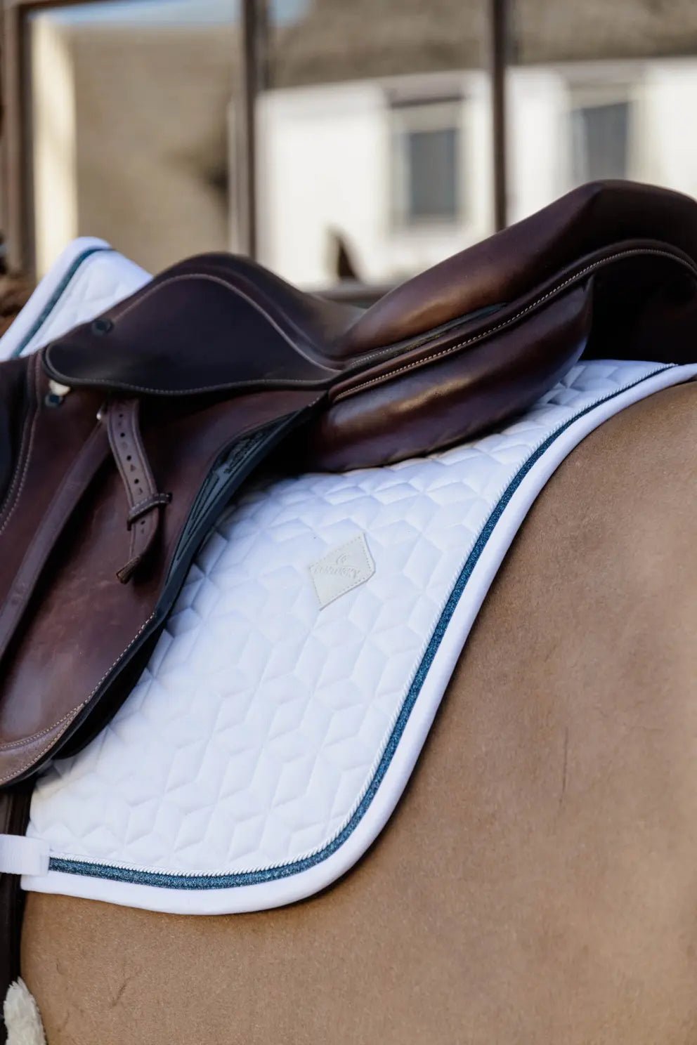 Kentucky Glitter Rope Showjumping Saddle Pad - Nags Essentials