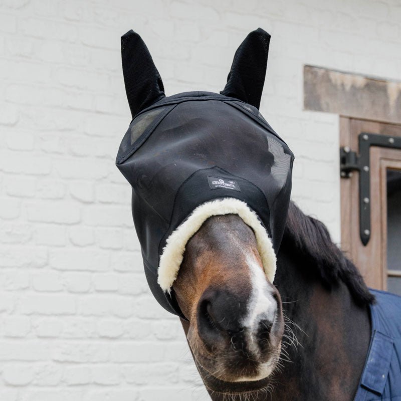 Kentucky Horsewear Fly Mask Skin Friendly With Ears - Nags Essentials