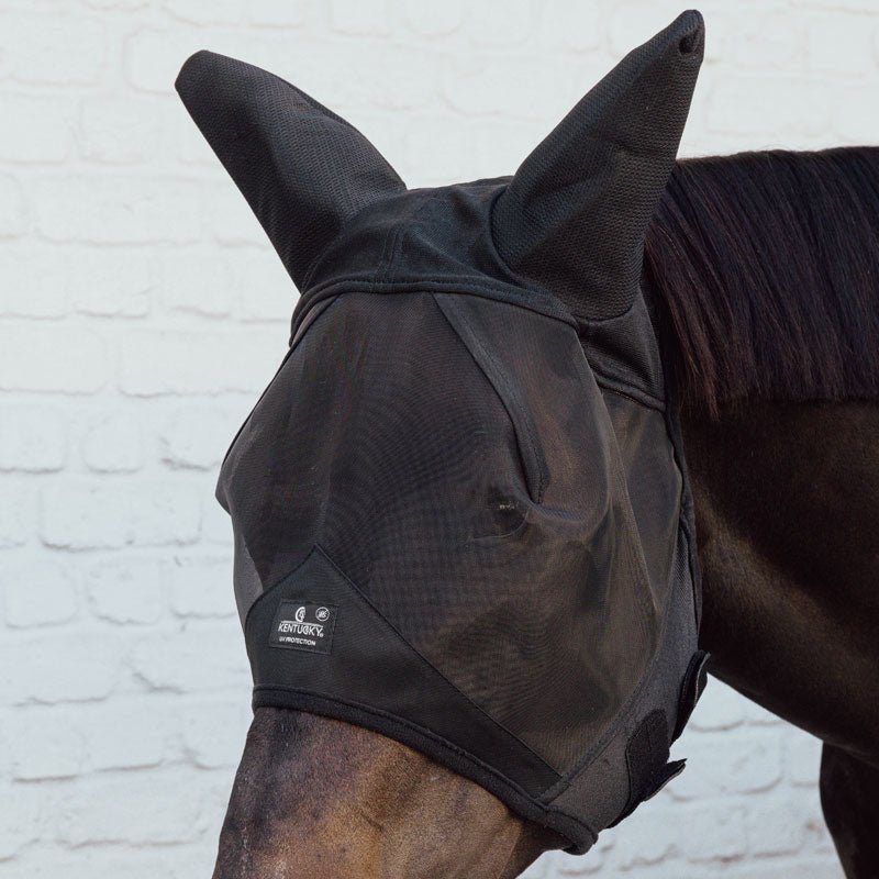 Kentucky Horsewear Fly Mask with Soundless Ears - Nags Essentials
