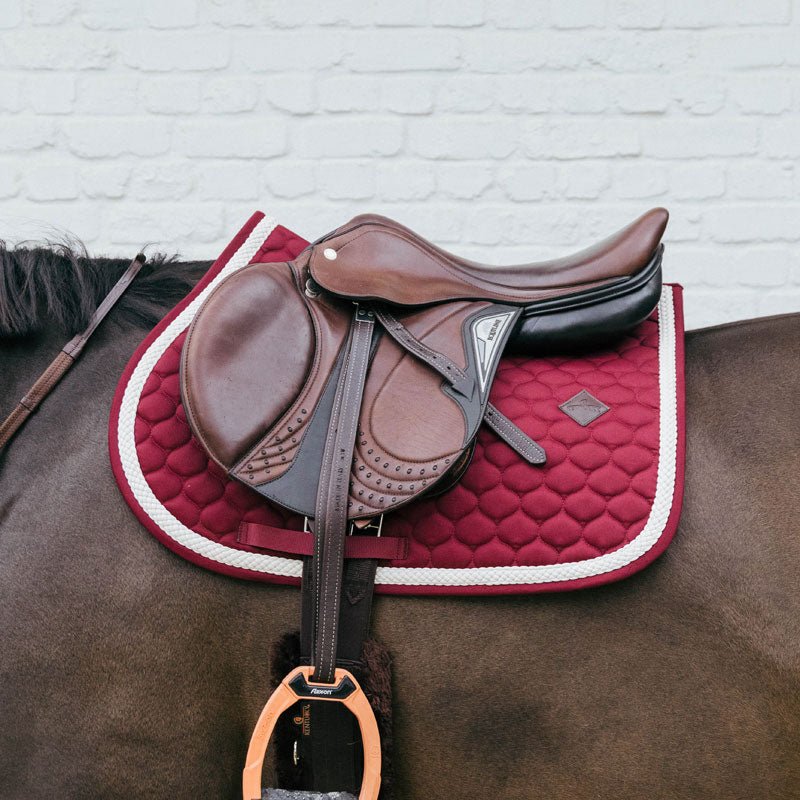 Kentucky Horsewear Plaited Cord Saddle Pad Jumping - Nags Essentials