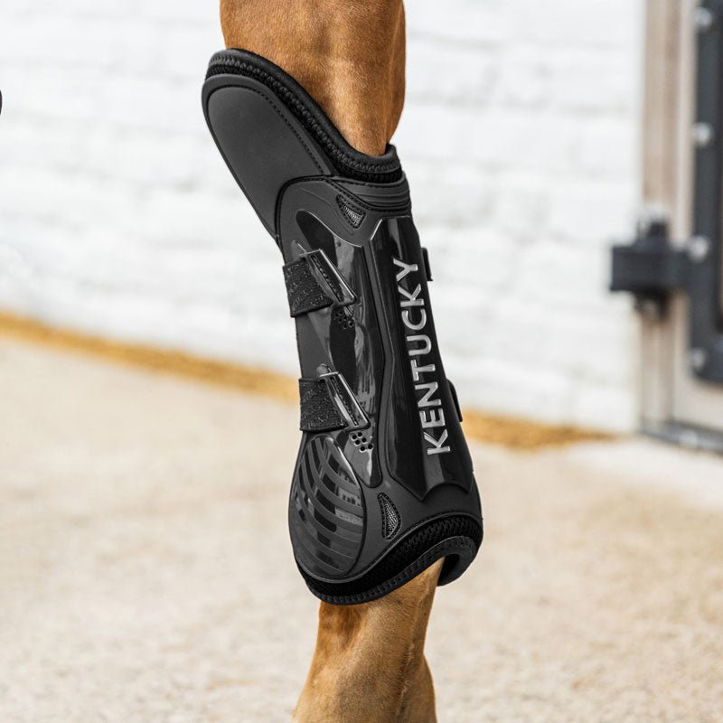 Kentucky Horsewear Tendon Boots Elastic with Knee Protection - Nags Essentials