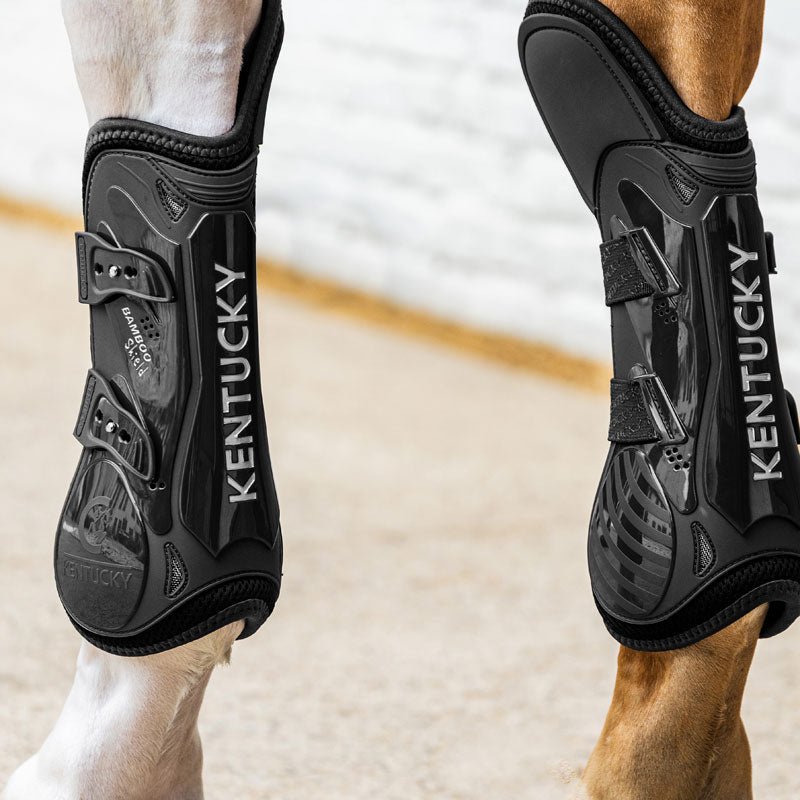 Kentucky Horsewear Tendon Boots Elastic with Knee Protection - Nags Essentials