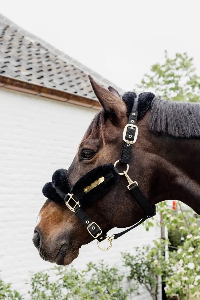 Kentucky Nylon Sheepskin Halter Soft - Nags Essentials