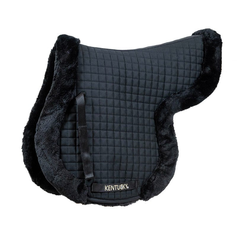 Kentucky Saddle Pad Hunter Vegan Sheepskin Numnah - Nags Essentials
