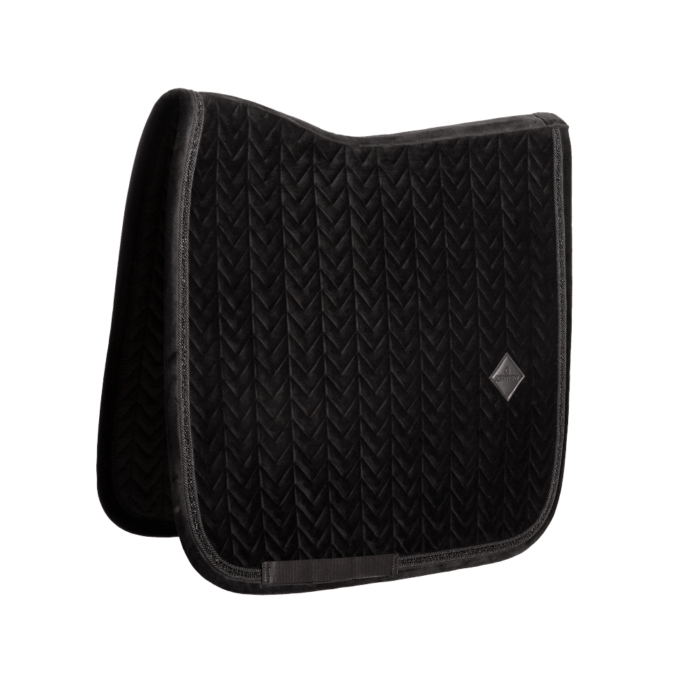 Kentucky Saddle Pad Velvet Mini Peals Dressage - Nags Essentials