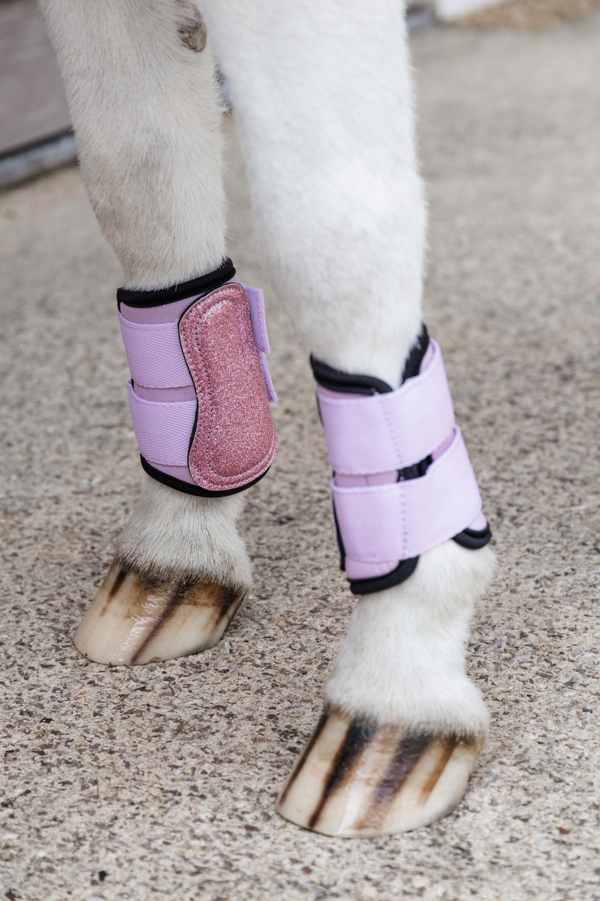 Kentucky Sammy Unicorn Glitter Brushing Boots - Nags Essentials
