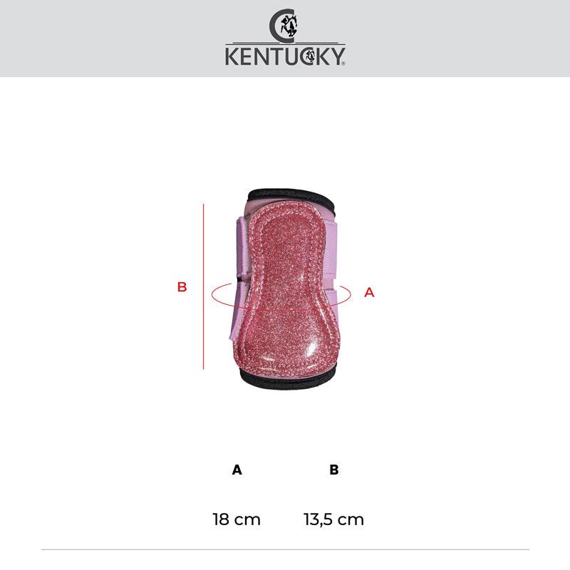 Kentucky Sammy Unicorn Glitter Brushing Boots - Nags Essentials