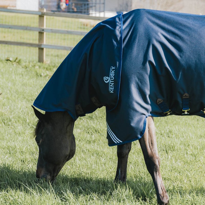Kentucky Turnout Rug All Weather Waterproof Comfort - Navy - Nags Essentials