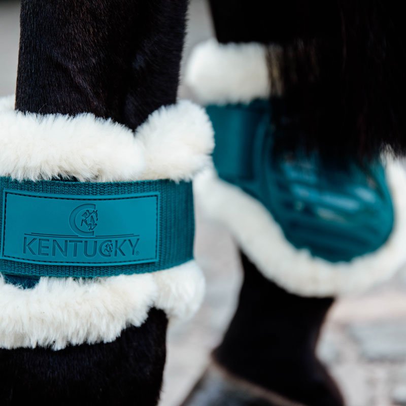 Kentucky Vegan Sheepskin Young Horse Fetlock Boots - Nags Essentials