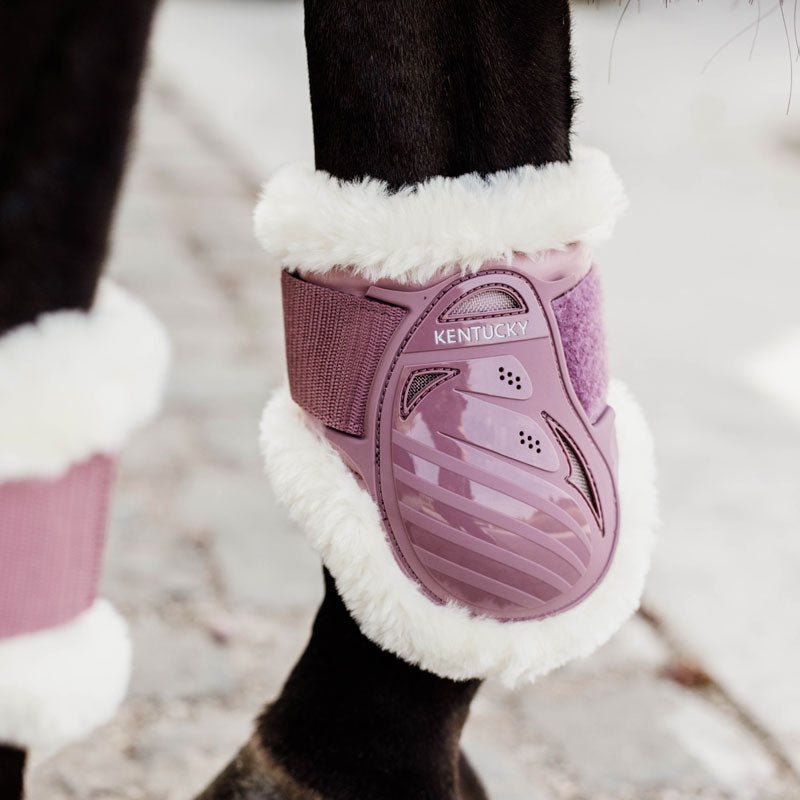 Kentucky Vegan Sheepskin Young Horse Fetlock Boots - Nags Essentials