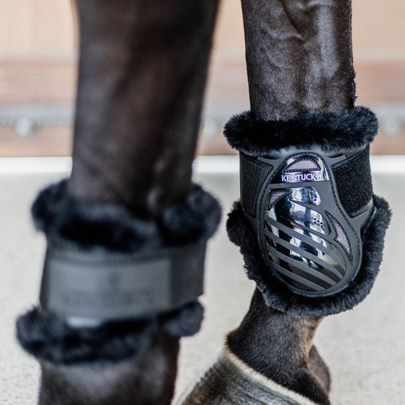 Kentucky Vegan Sheepskin Young Horse Fetlock Boots - Nags Essentials