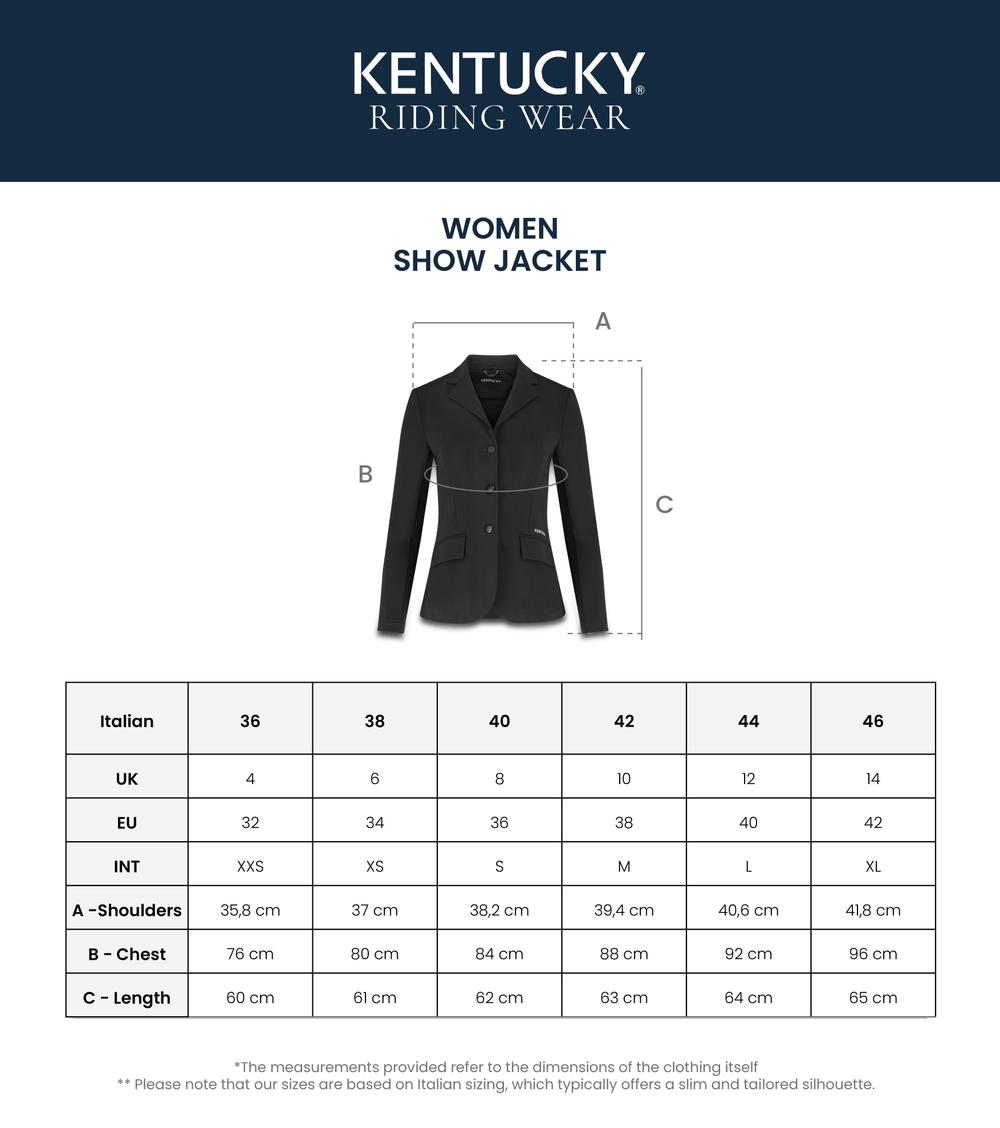 Kentucky Womens Show Jacket Classic - Nags Essentials