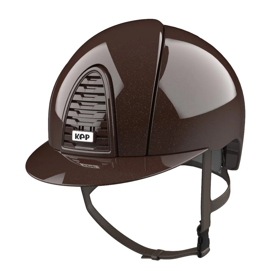 KEP Cromo 2.0 Diamond Metal Brown Standard Peak - Nags Essentials