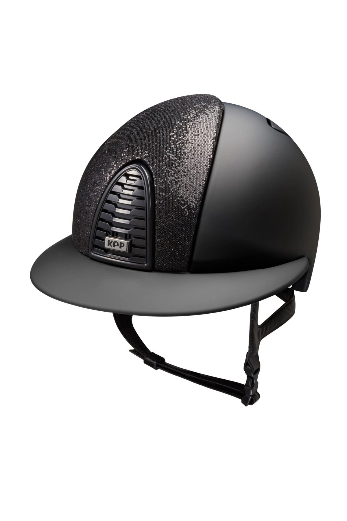 KEP Cromo 2.0 Glitter Matt Black Polo Peak - Nags Essentials