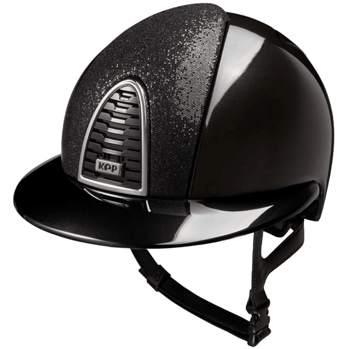 KEP Cromo 2.0 Glitter Shine Black Polo Peak - Nags Essentials