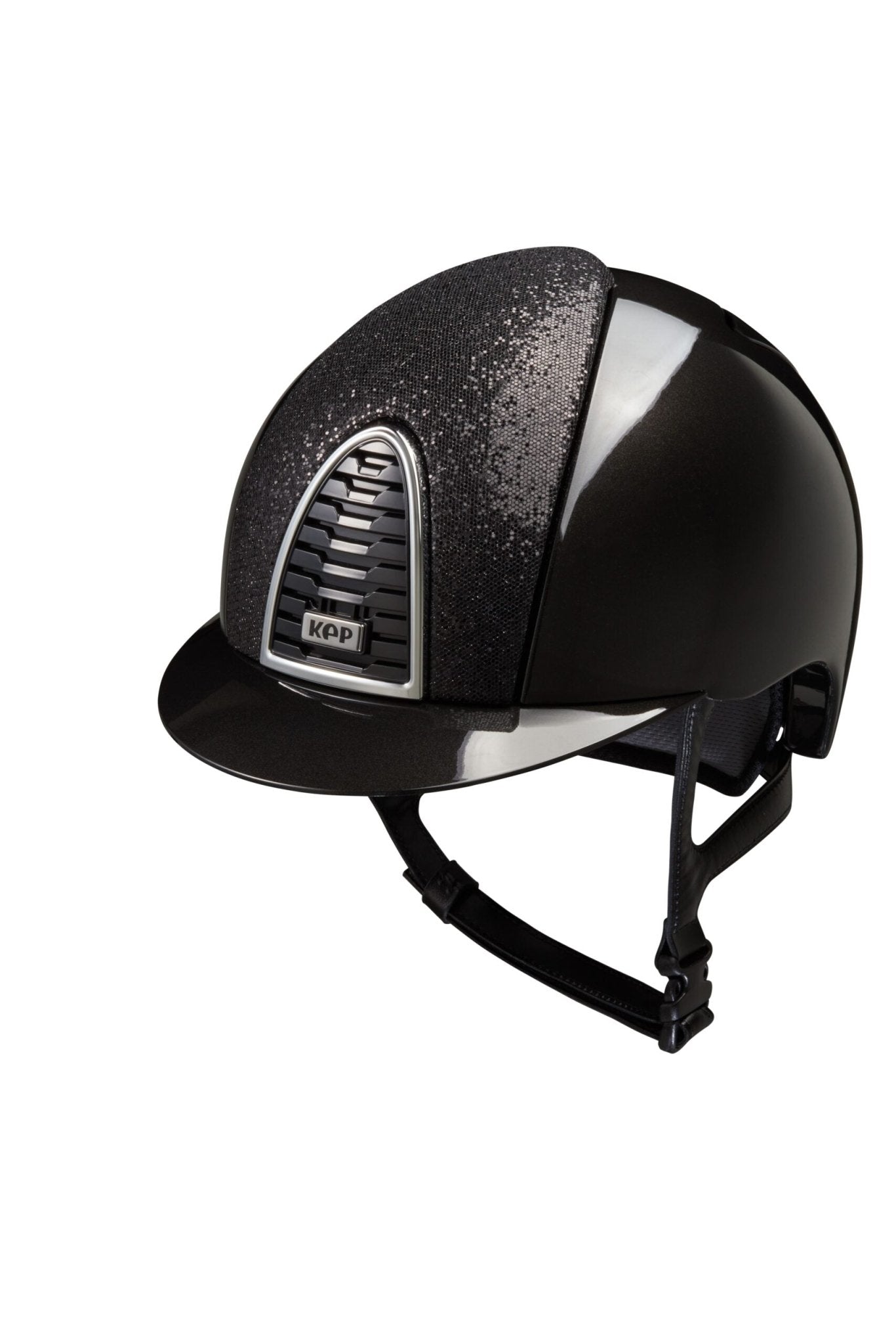 KEP Cromo 2.0 Glitter Shine Black Standard Peak - Nags Essentials
