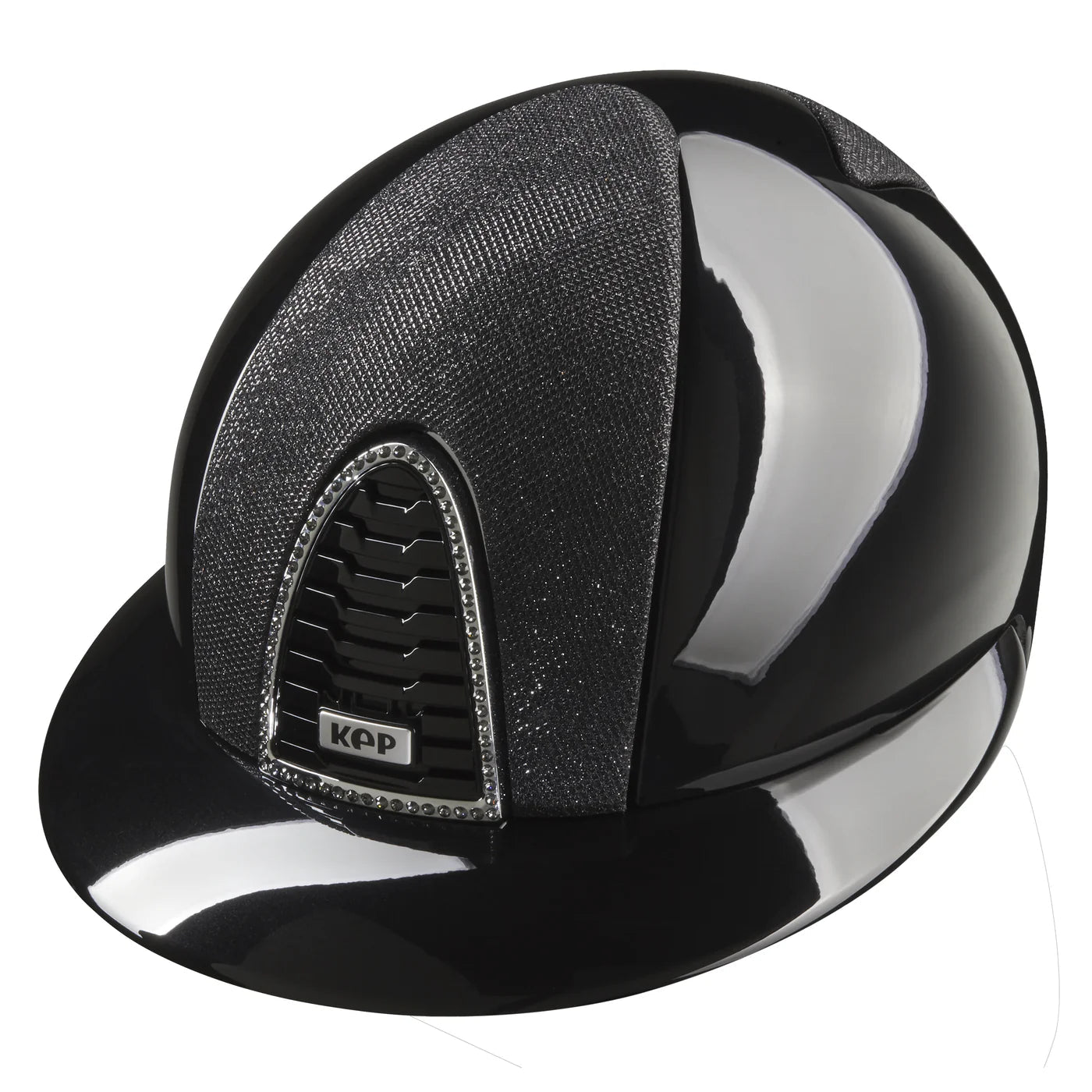 KEP Cromo 2.0 Luminor Polish Black with Swarovski Frame and Polo Peak - Nags Essentials