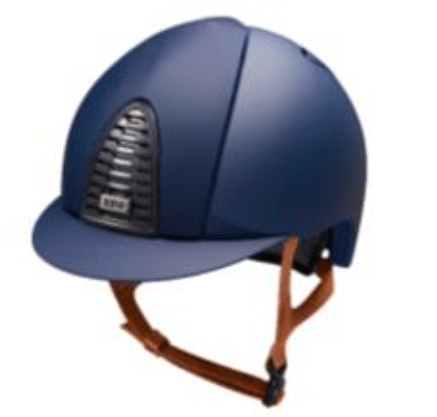 KEP Cromo 2.0 Matt Navy Standard Peak with Tan Harness - Nags Essentials