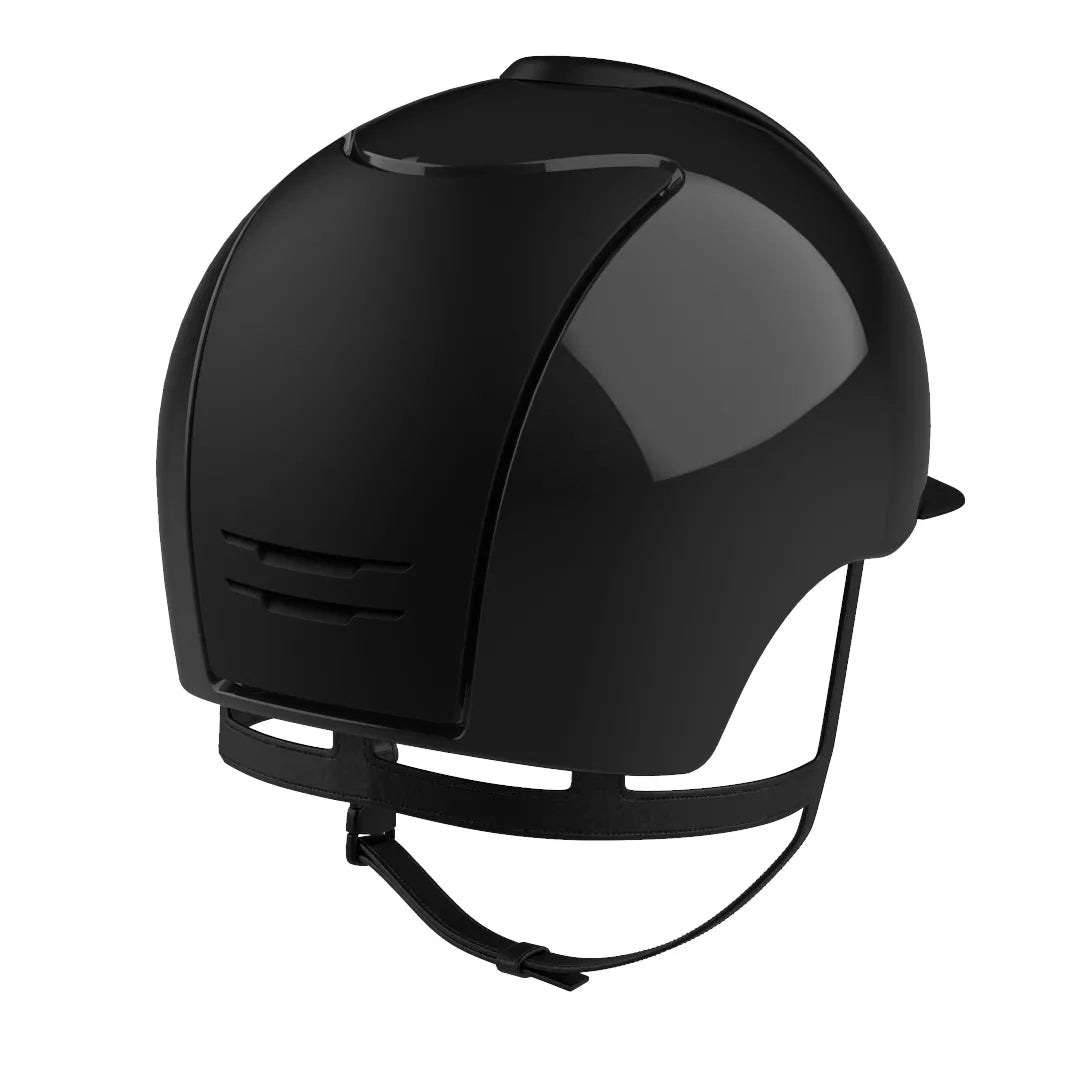 KEP Cromo 2.0 Polish and Textile Black Standard Peak - Nags Essentials