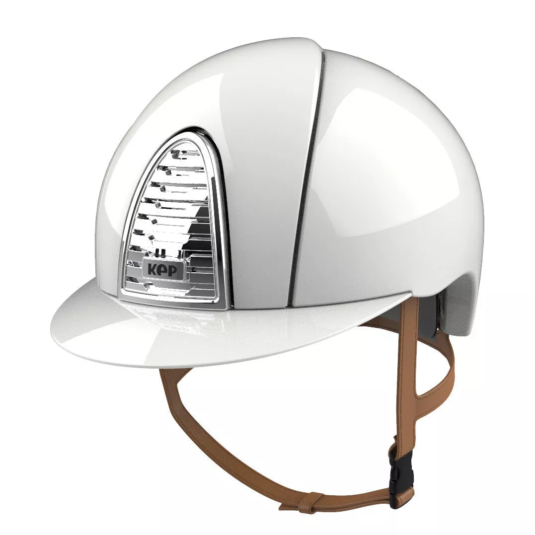 KEP Cromo 2.0 Polish White Standard Peak - Nags Essentials