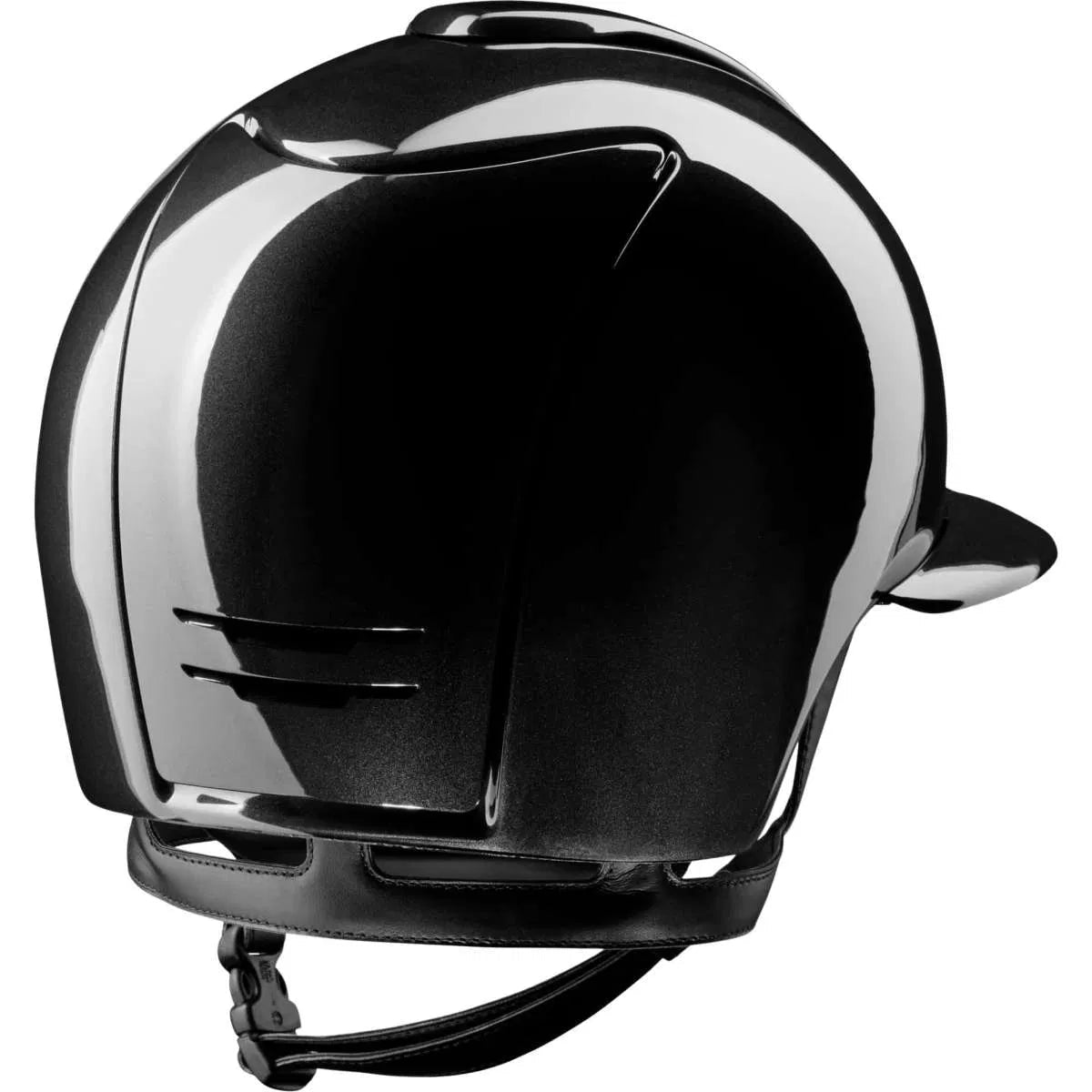 KEP Cromo 2.0 Shine Black with Black Harness Polo Peak - Nags Essentials