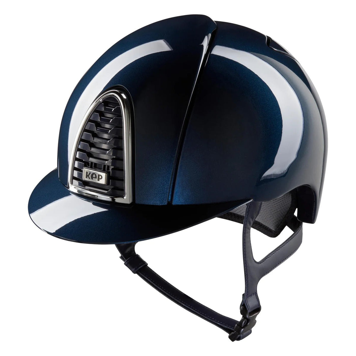 KEP Cromo 2.0 Shine Blue with Blue Harness Standard Peak - Nags Essentials