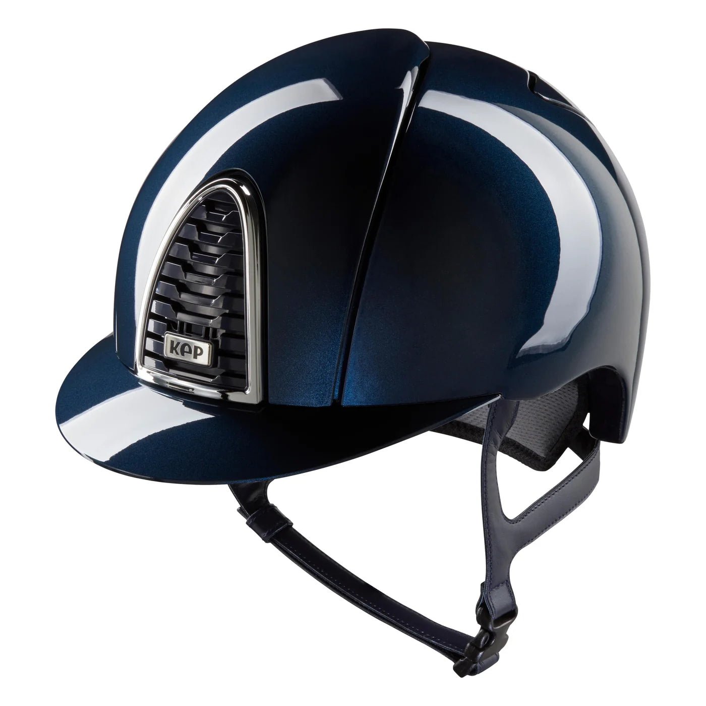 KEP Cromo 2.0 Shine Blue with Blue Harness Standard Peak - Nags Essentials