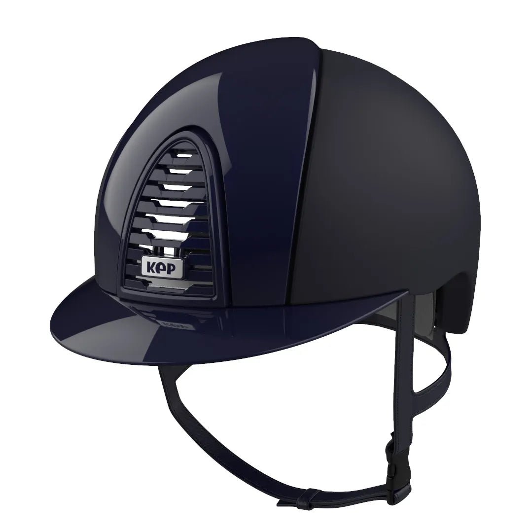 KEP Cromo 2.0 Textile and Polish Blue Standard Peak - Nags Essentials