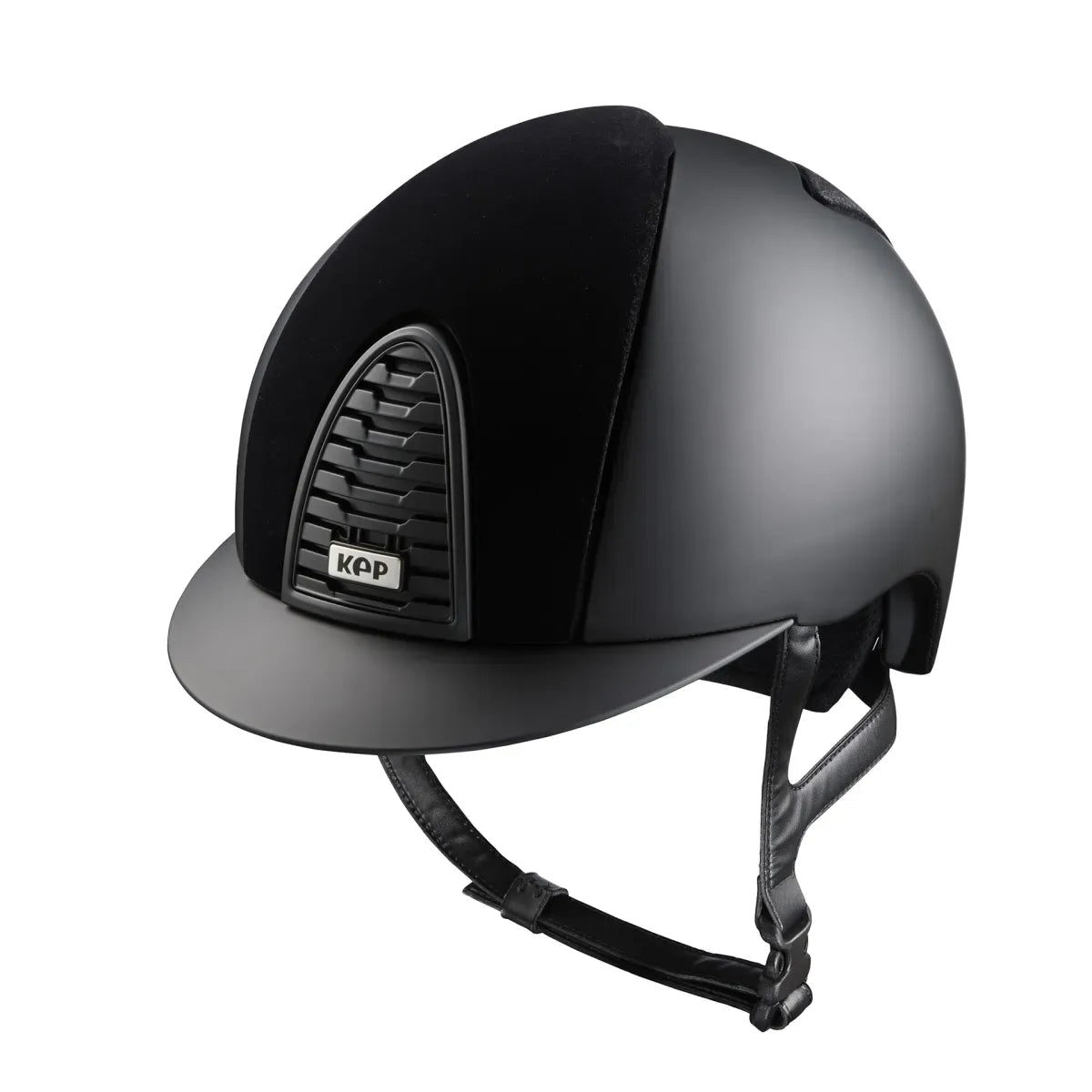 KEP Cromo 2.0 Velvet Front and Back Insert Matt Black Standard Peak - Nags Essentials
