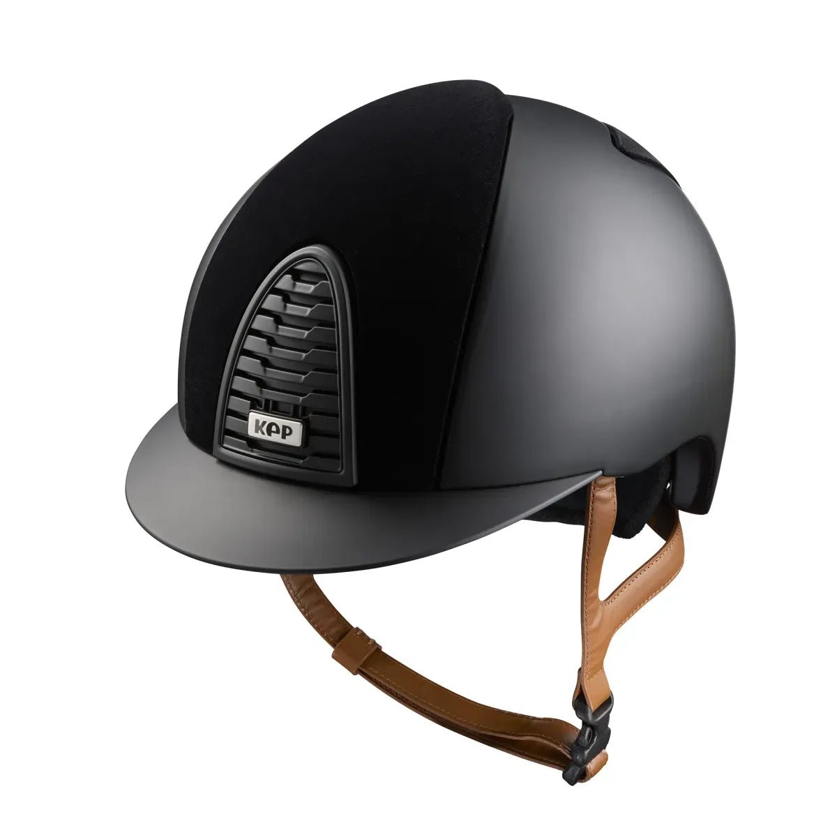 KEP Cromo 2.0 Velvet Front and Back Insert Matt Black Tan Harness Standard Peak - Nags Essentials