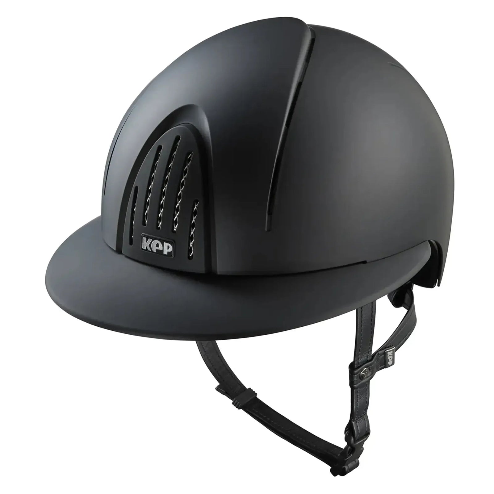 KEP Smart Nova Matt Black with Black Harness Polo Peak - Nags Essentials