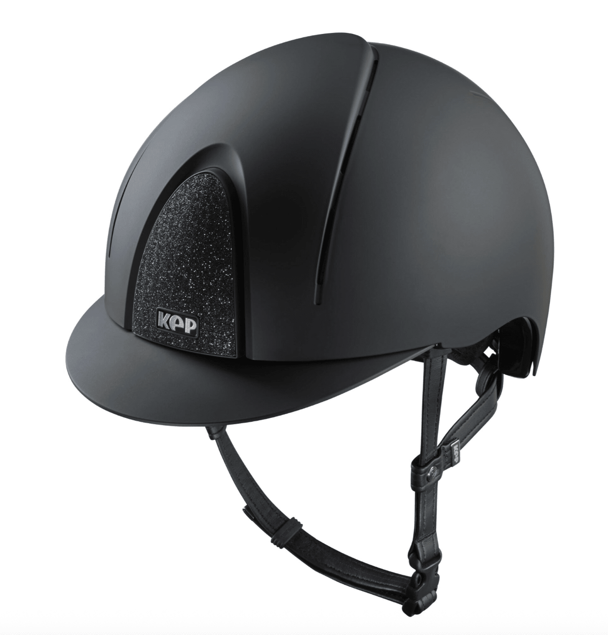 KEP Smart Nova Matt Black with Black Star Grill Standard Peak with Black Harness - Nags Essentials