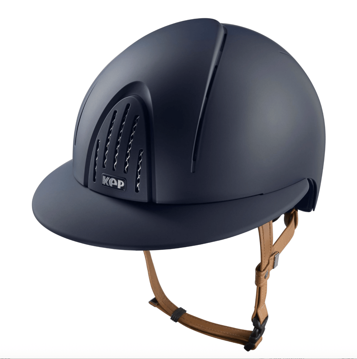 KEP Smart Nova Matt Blue with Tan Harness Polo Peak - Nags Essentials