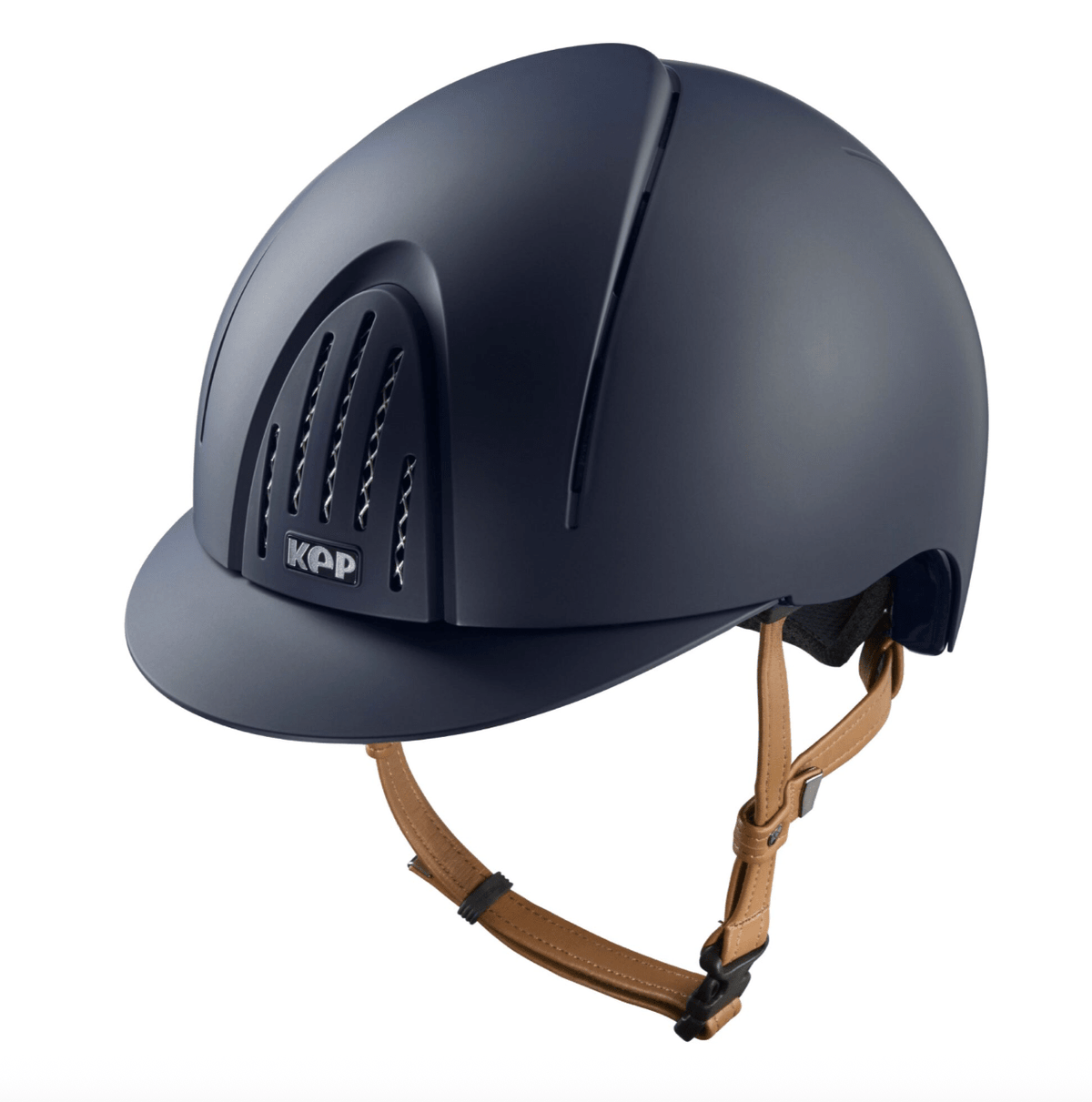 KEP Smart Nova Matt Blue with Tan Harness Standard Peak - Nags Essentials