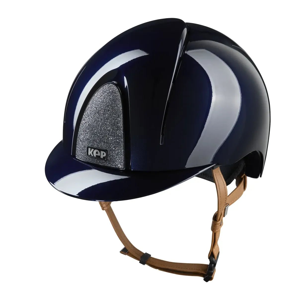 KEP Smart Nova Polish Blue with Silver Star Grill with Tan Harness Standard Peak - Nags Essentials