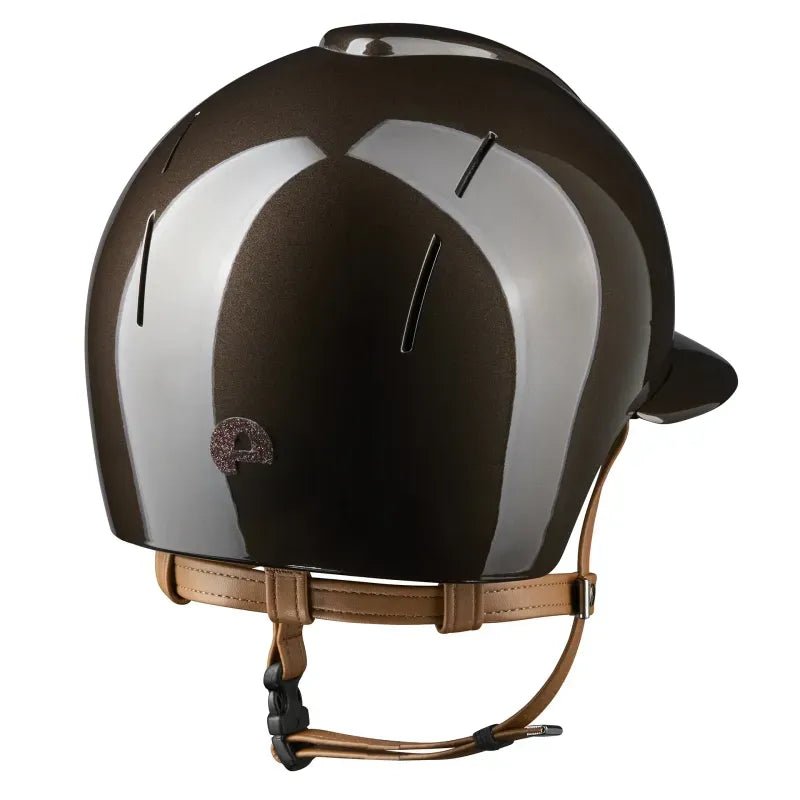 KEP Smart Nova Polish Brown with Brown Star Grill and Tan Harness Polo Peak - Nags Essentials