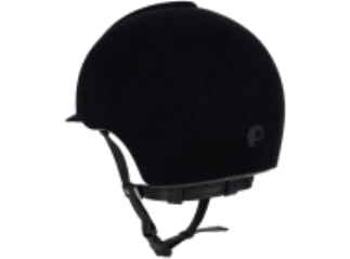 KEP Smart Nova Velvet Black with Black Harness Standard Peak - Nags Essentials